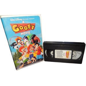 DISNEY'S A GOOFY MOVIE vintage VHS in original plastic clamshell case